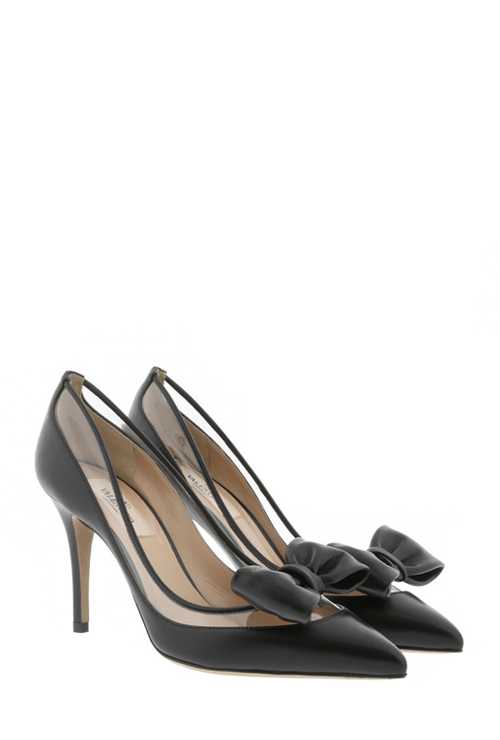 pointed pumps leather