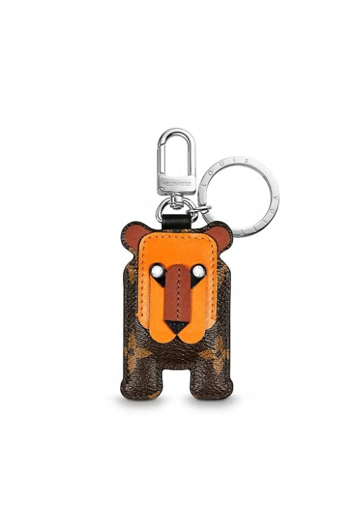 lion bag charm and key holder