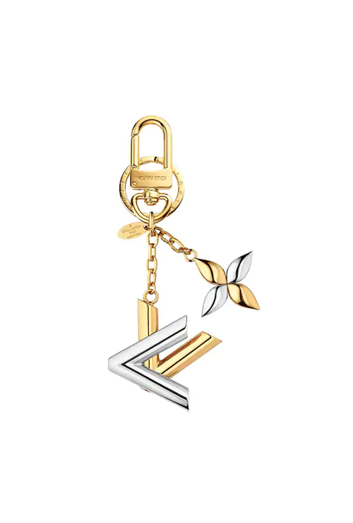twist bag charm key chain