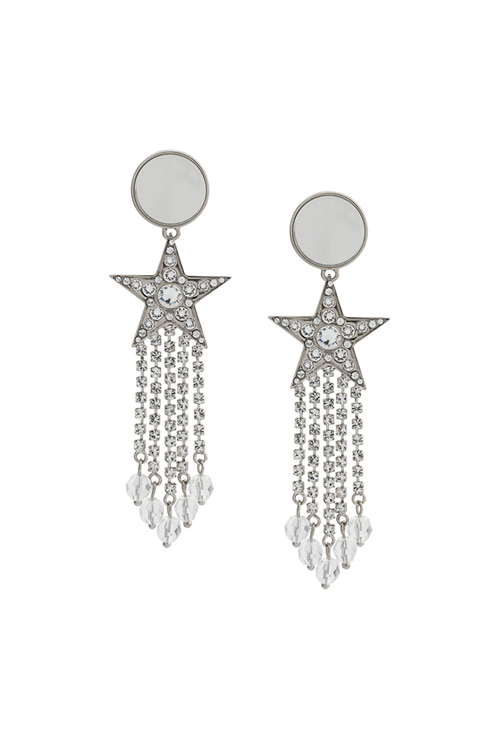 crystal clip-on earrings