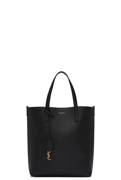 black toy North/South shopping tote