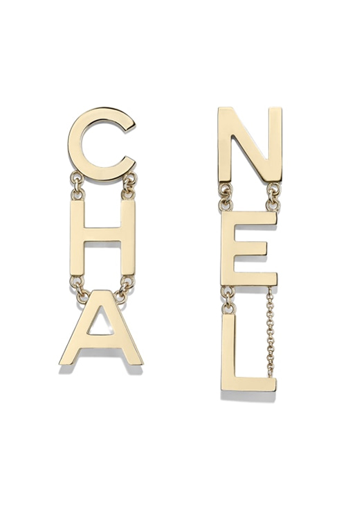 collection logo earrings