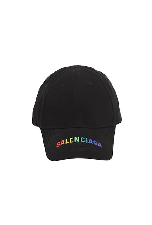 rainbow logo baseball cap