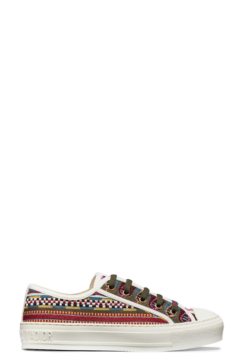 embroidery decoration walk&#039;n dior sneakers
