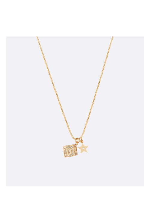 lucky square necklace