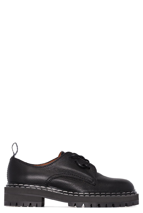 leather Oxford shoes