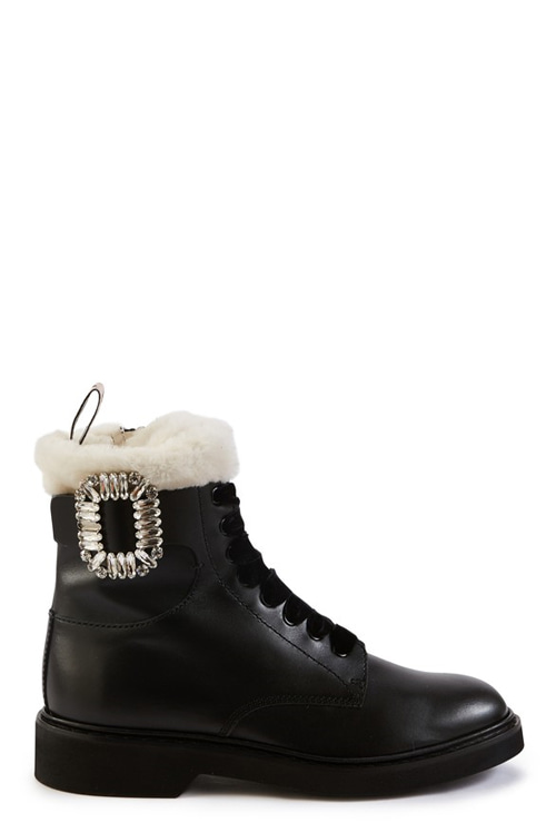 Viv&#039; Rangers Fur Ankle Boots