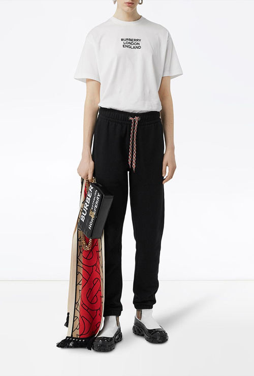 bur st. embroidered logo track trousers / 2 types