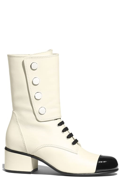 calfskin short boots / 2 types