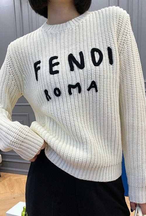 fen st. intarsia knit sweater / 2 types