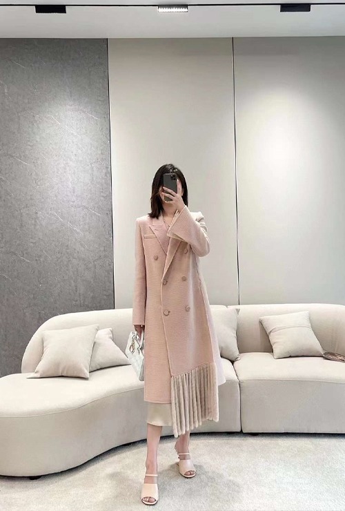 fen st. pink camel hair coat / 최고급