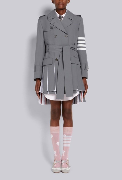 thom st. oxford pleats trench / 2 types