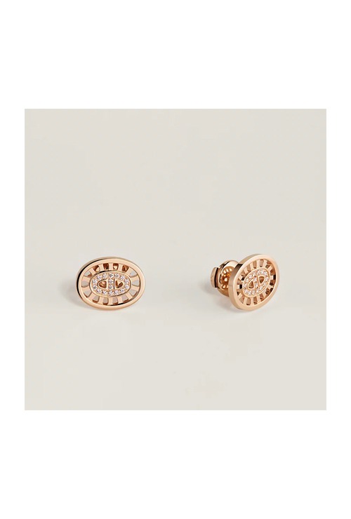 Chaine d&#039;ancre Divine stud earrings